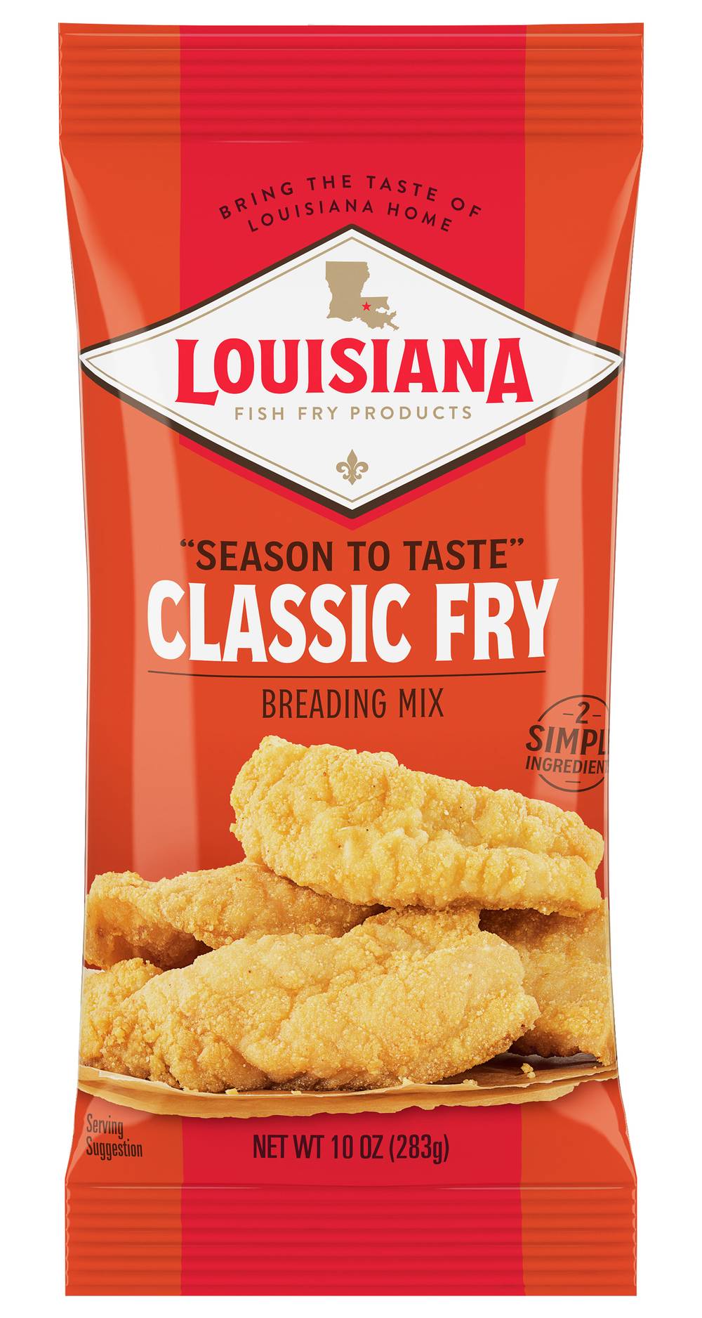 Louisiana Fish Fry Products Classic Fry Breading Mix (10 oz)