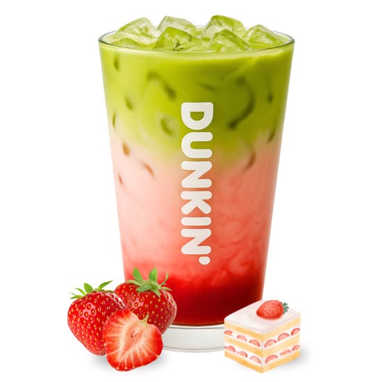 Regular Iced Strawberry Shortcake Matcha