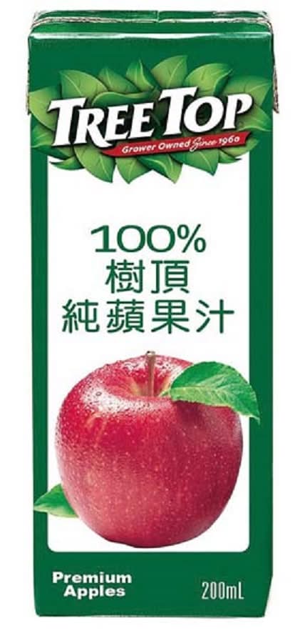 樹頂100%純蘋果汁-200ml <200ml毫升 x 1 x 6Bottle瓶>