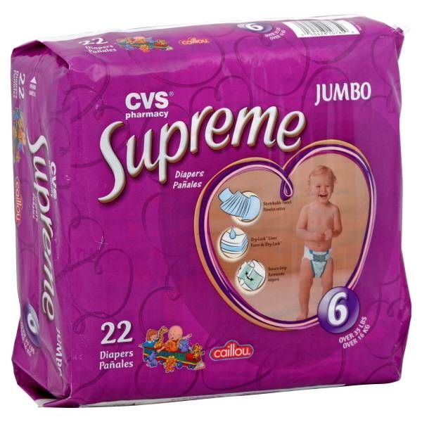 Cvs Pharmacy Supreme Diapers (jumbo(16kgs))