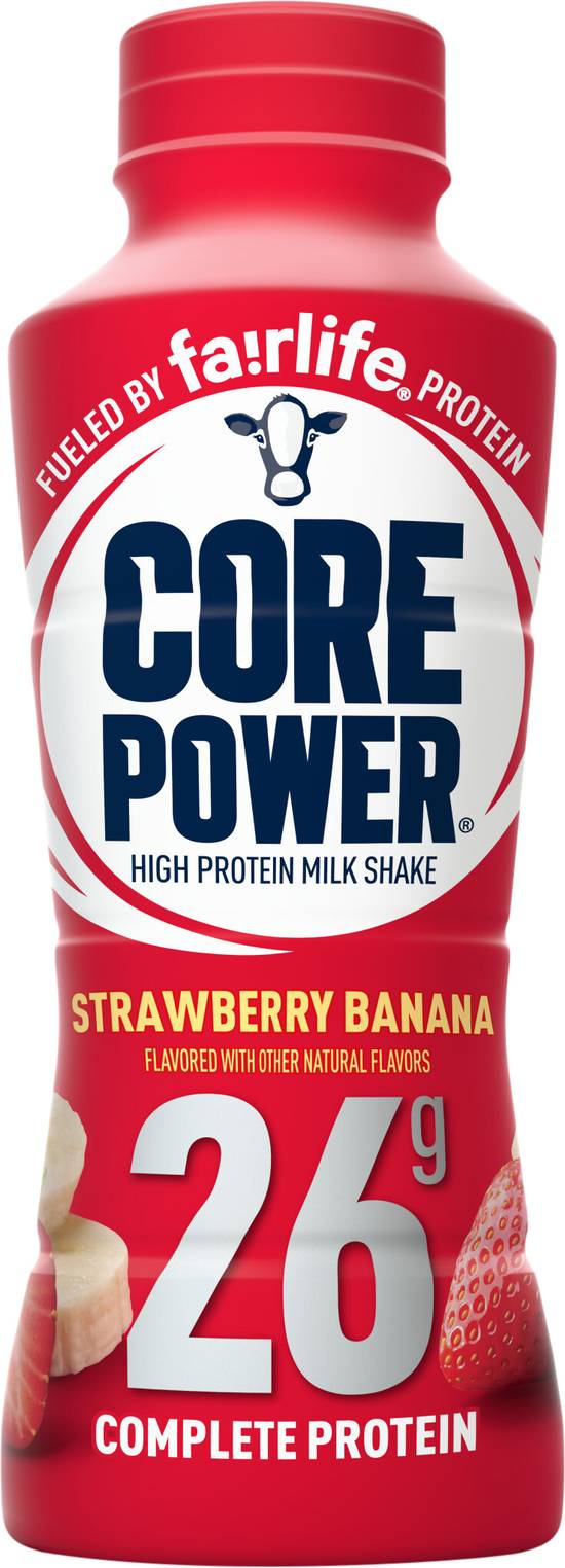 Core Power Protein Milk Shake (14 fl oz) ( strawberry banana )