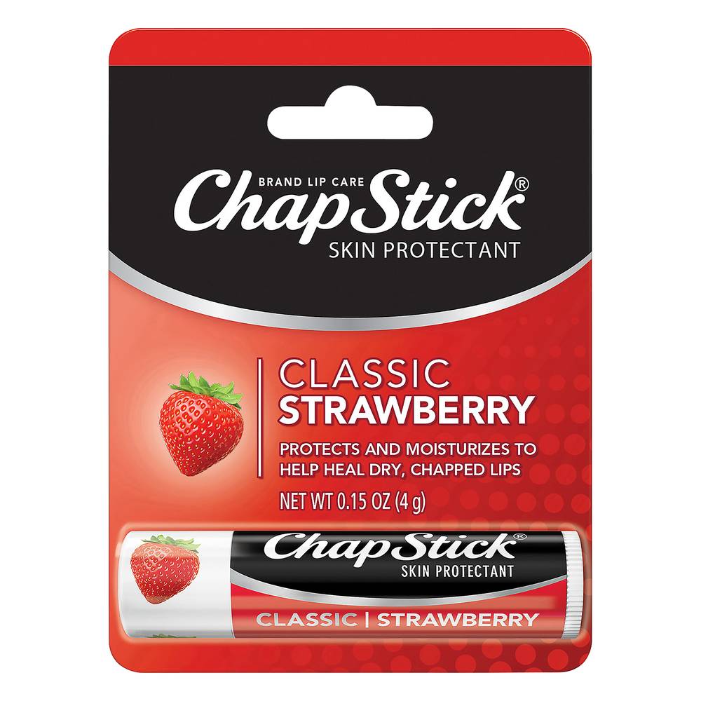 ChapStick Classic Strawberry Lip Skin Protectant (1 oz)