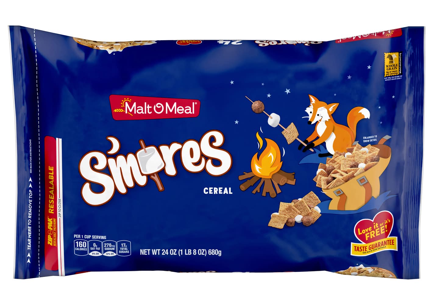 Malt-O-Meal Cereal, S’mores (24 oz)