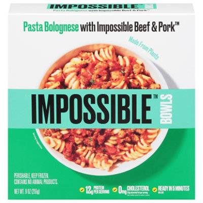 Impossible Pasta Bolognese With Beef & Pork