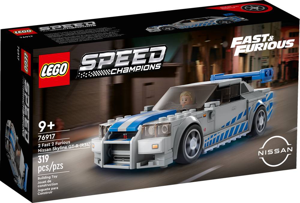 Lego speed champions fast & furious nissan skyline gt-r