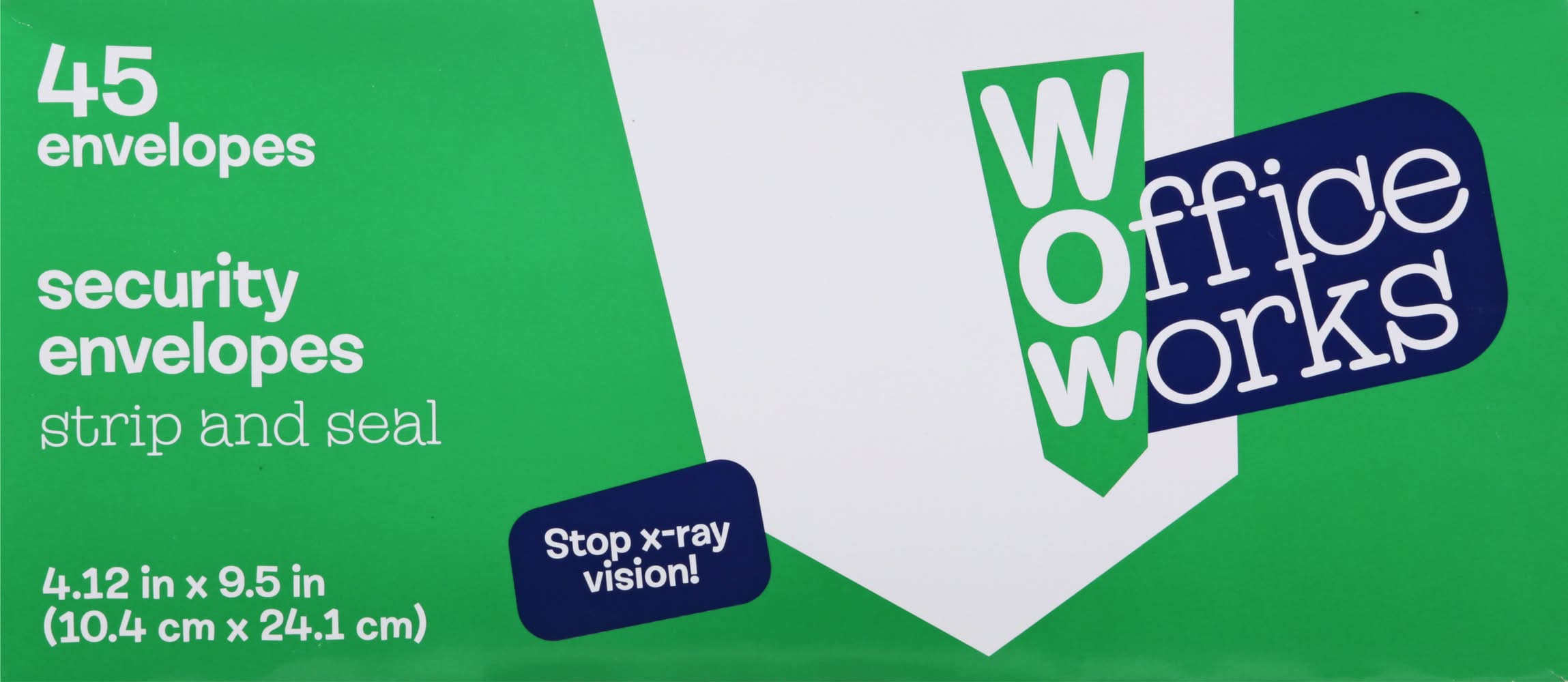 OfficeWorks Strip and Seal Security Envelopes