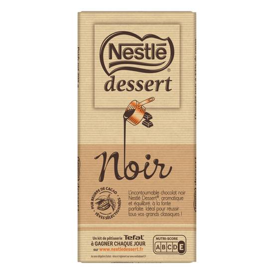 Nestlé - Dessert chocolat noir