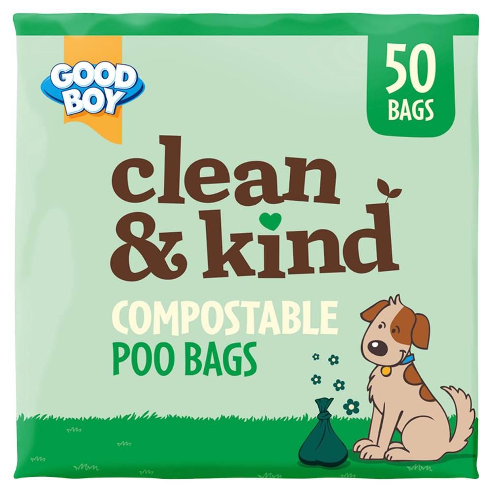 Good Boy Compostable Dog Poo Bags x50