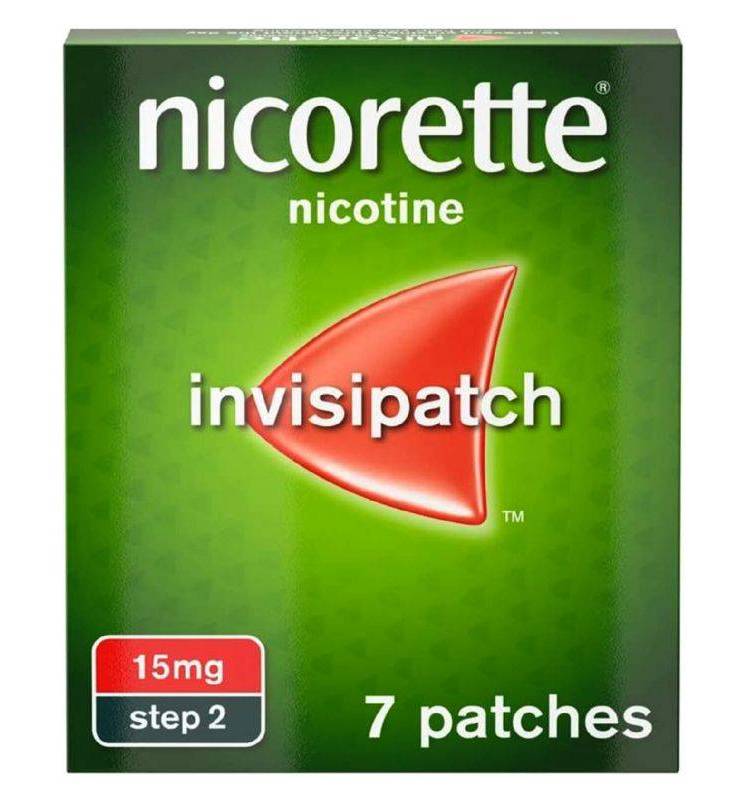 Nicorette Invisi 15mg Patch - 7 patches