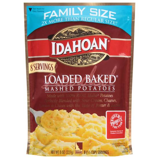 Idahoan Loaded Baked Mashed Potatoes (8 oz)