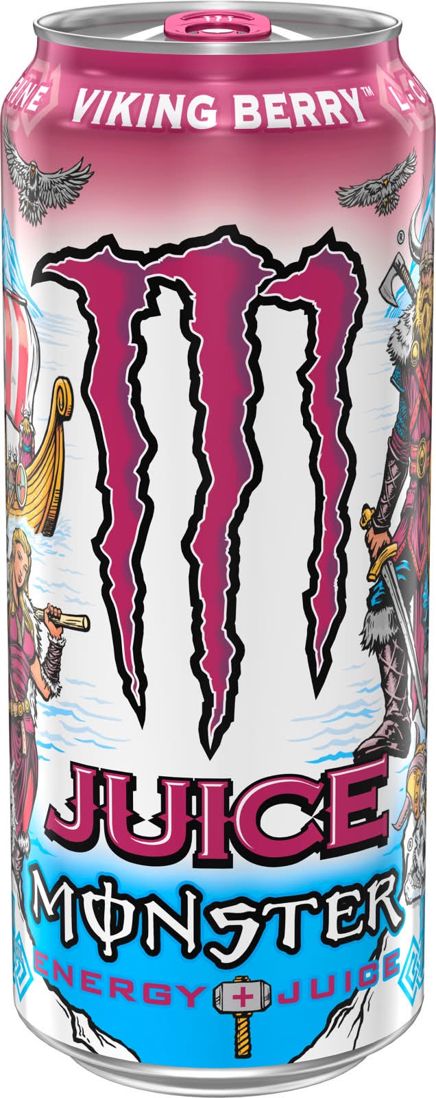 Monster Energy Juice Energy Drink, Viking Berry (16 fl oz)