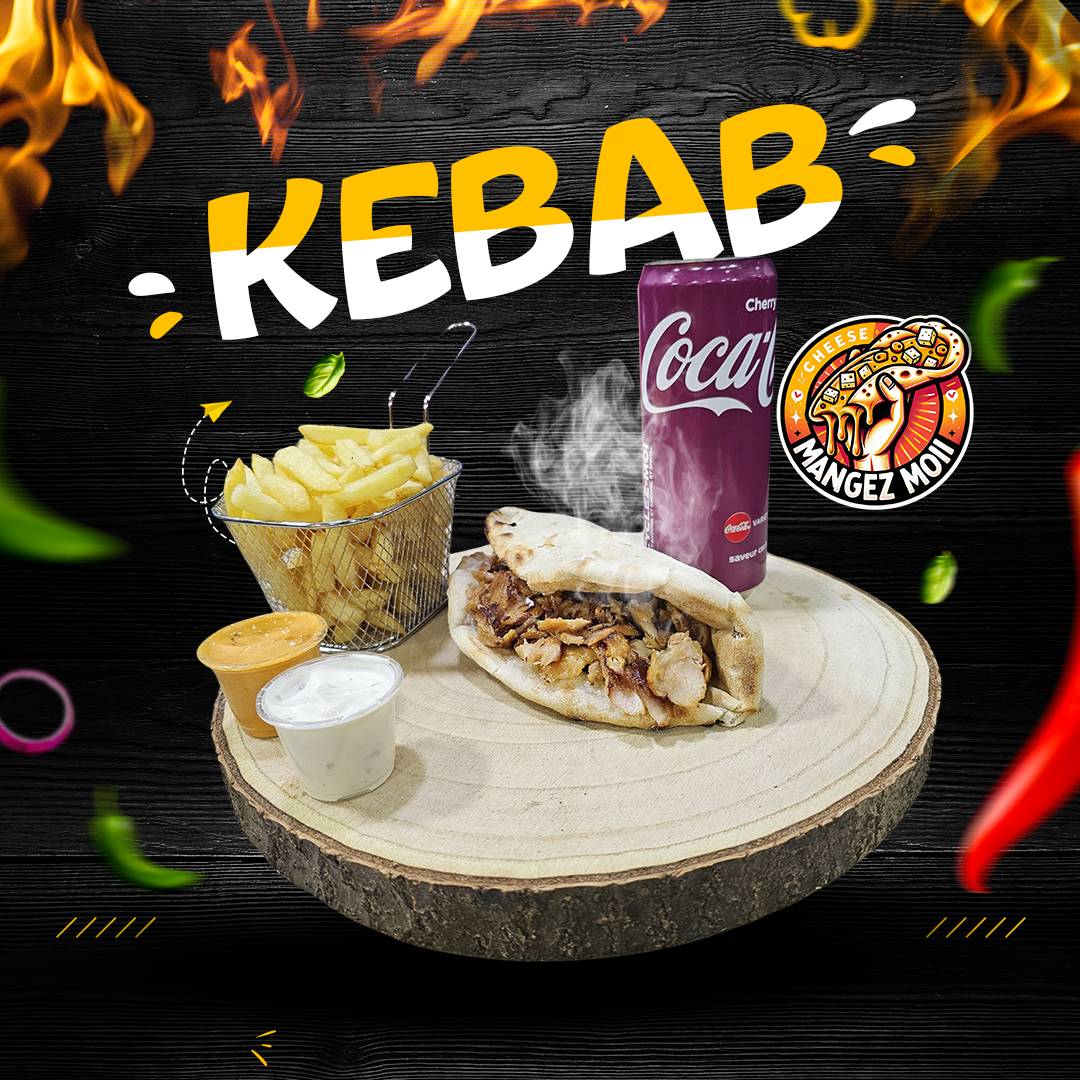 Menu sandwich kebab