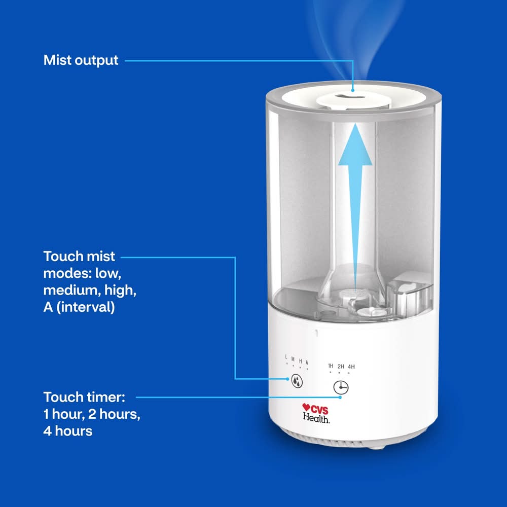 CVS Health Top Fill Humidifier - Thumbnail 2