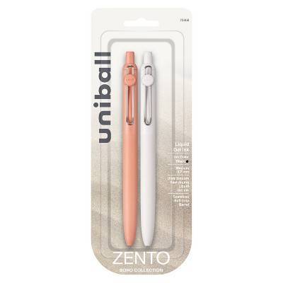 Uniball Zento Liquid Gel Ink Pens Medium Point (0.7mm)