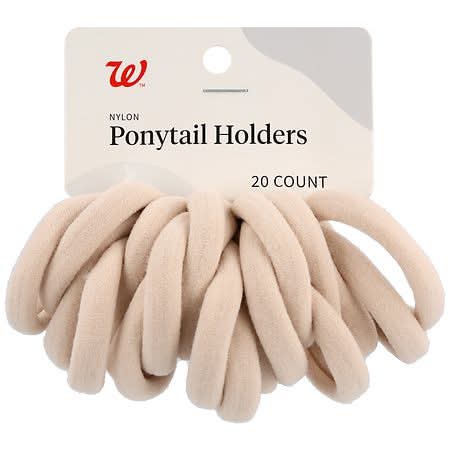 Walgreens Nylon Ponytail Holders (20 ct)