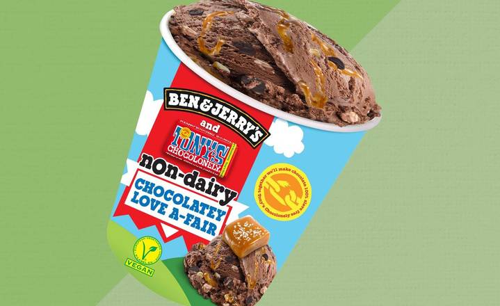 Ben & Jerry's Tony's Chocolatey Love A-Fair Non-Dairy Ice Cream Tub 465ml