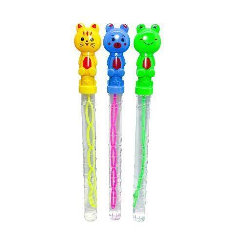 Novelty Animal Bubble Wand Assorted 1 Count