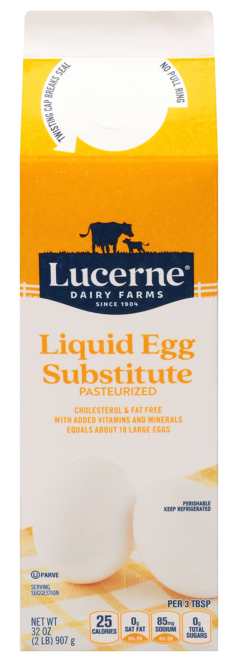 Lucerne Substitute Pasteurized Liquid Eggs (32 oz)