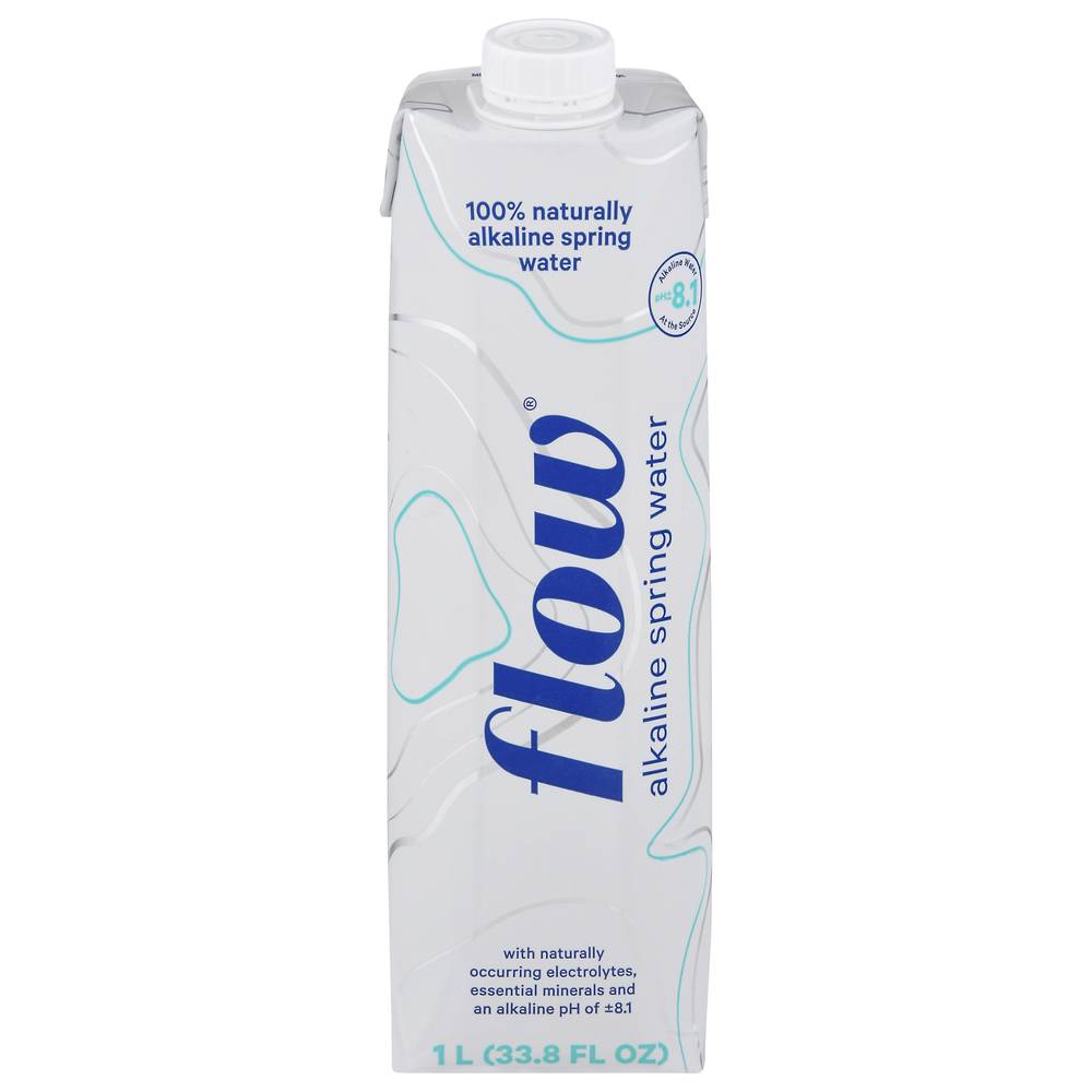 Flow 100% Natural Alkaline Spring Water (33.8 fl oz)