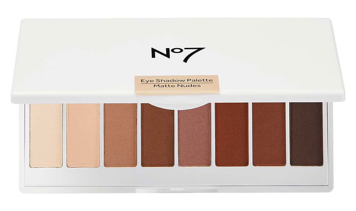 No7 Matte Nudes, Eye Shadow Palette (11.2g)