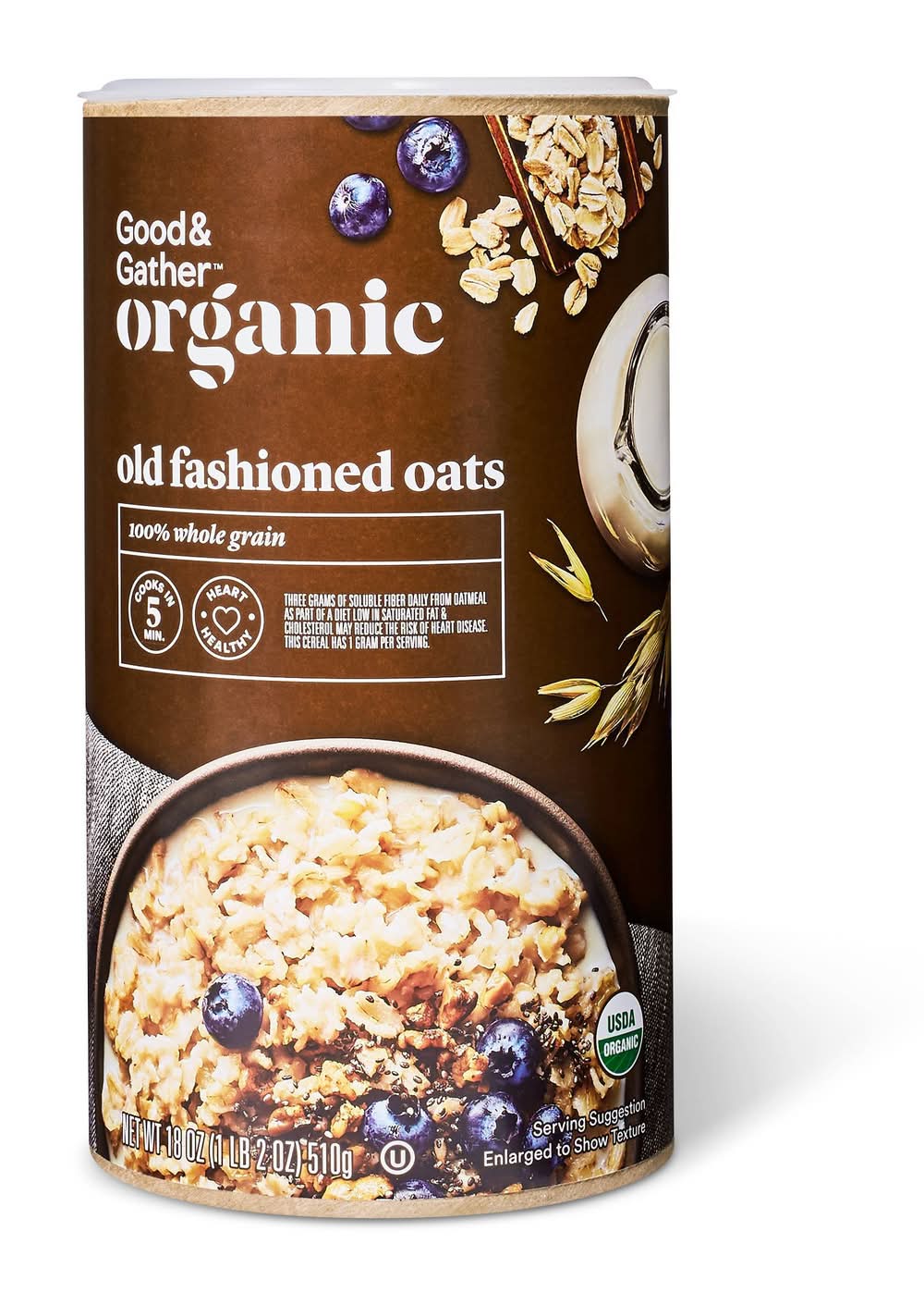 Good & Gather Organic Old Fashioned Oats (18 oz)