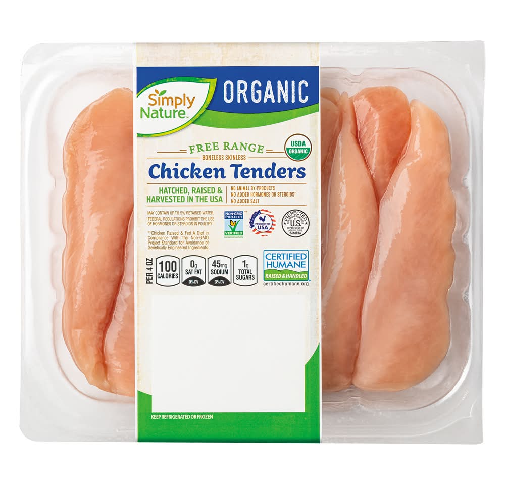 Simply Nature Fresh Organic Chicken Tenders