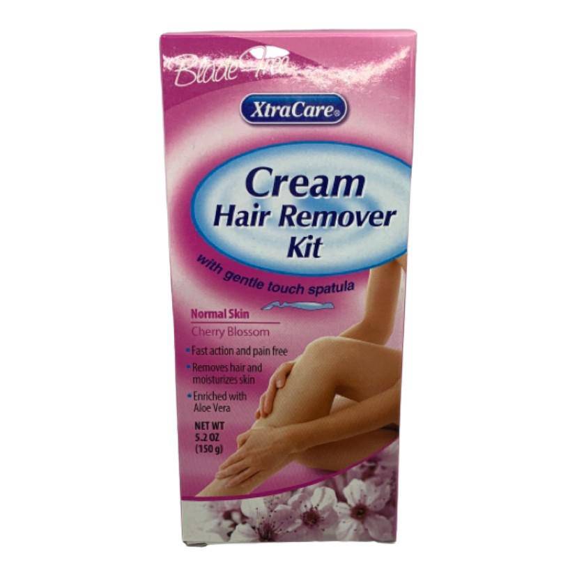 XtraCare Blade Free Cream Hair Remover Kit Normal Skin Cherry Blossom