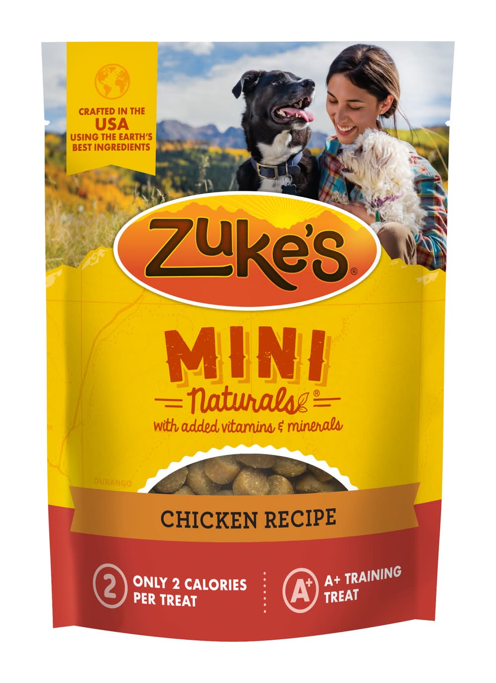 Zuke's Mini Naturals Soft & Chewy Dog Treats, Chicken (6 oz)