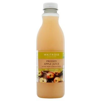 Waitrose & Partners Pressed Apple Juice (1L)