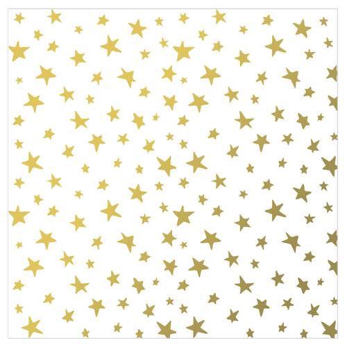 The Gift Wrap Company Golden Stars 5' Gift Wrap