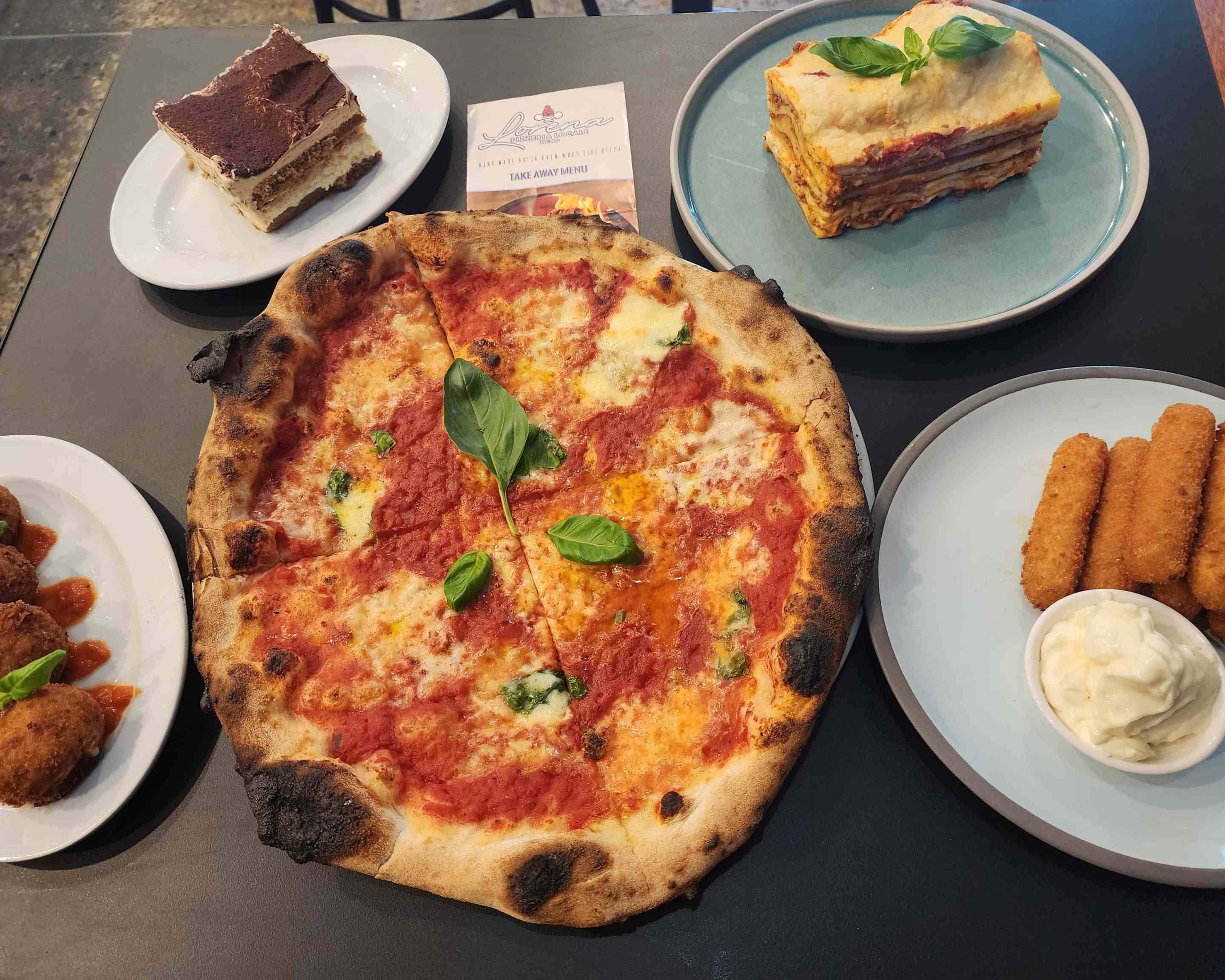 Order Lorena Pizzeria Menu Delivery and Takeaway in Melbourne Menu
