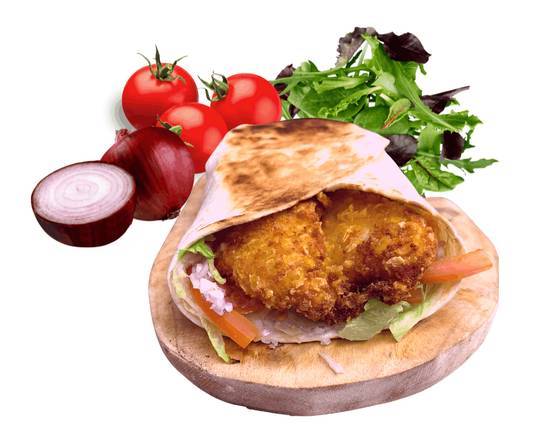 Wrap Chicken Frit 🐔🌯