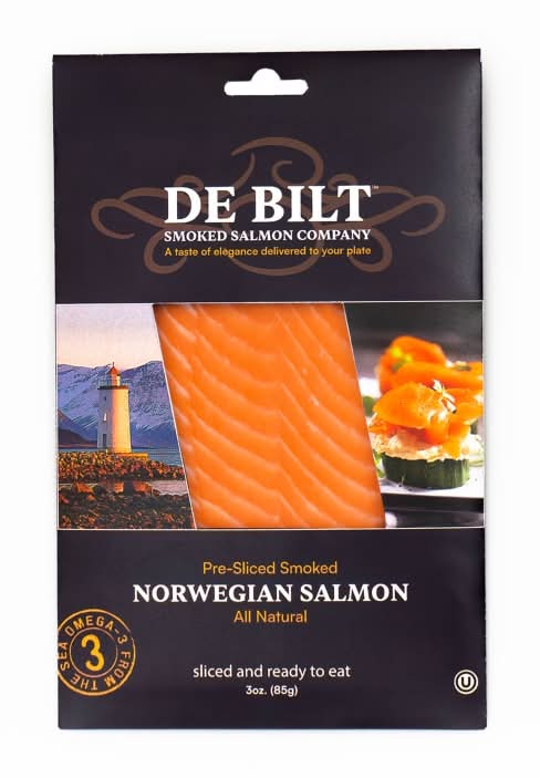 De Bilt Pre-Sliced Smoked Norwegian Salmon