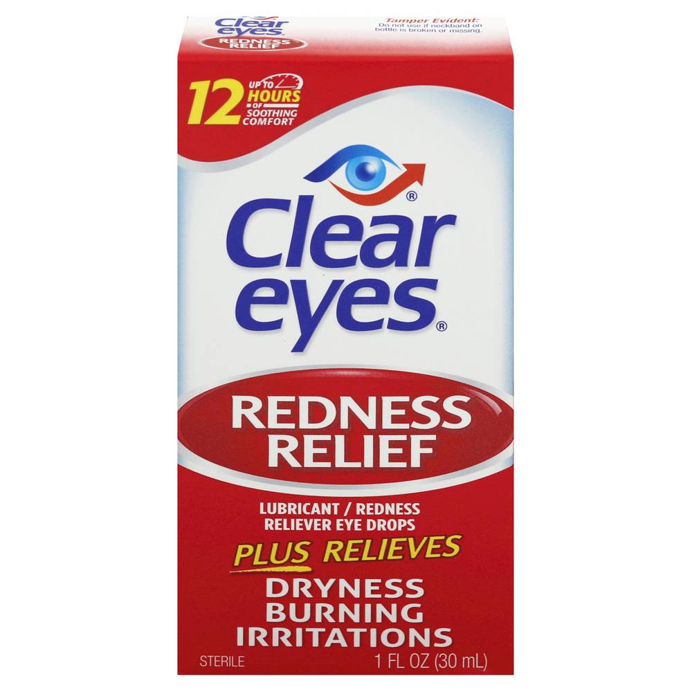 Clear Eyes Redness Relief Eye Drops