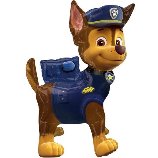 Uninflated Air-Filled Sitting Chase Balloon, 24in - PAW Patrol