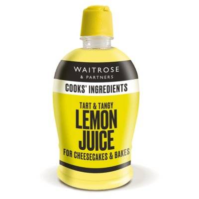Waitrose Cooks' Ingredients Lemon Juice (200 ml)