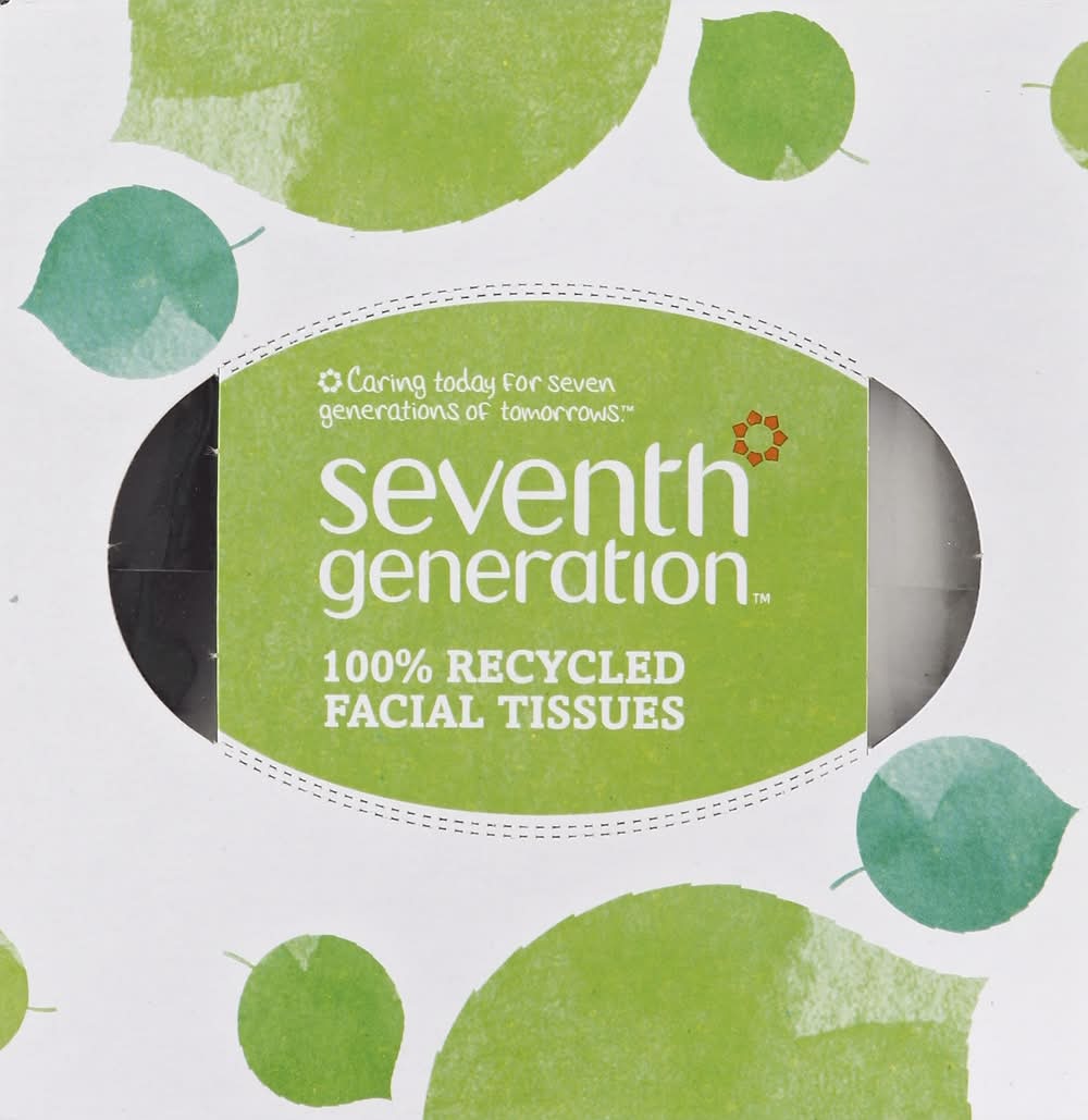 Seventh Generation White Unscented Facial Tissues (5.8 oz)