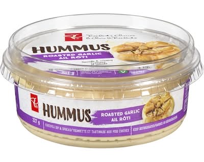 President's choice houmous - hummus (ail rôti)