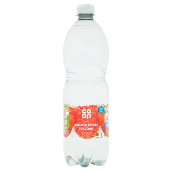 Co-op Still Summer Fruits Flavour Spring Water (1L)