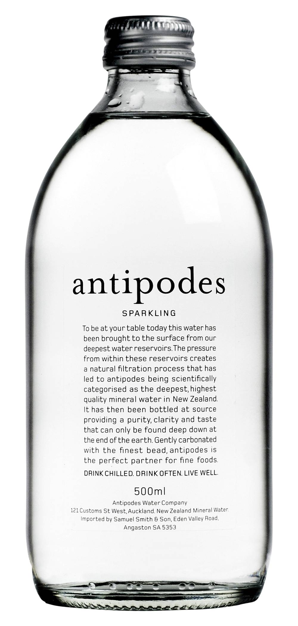 Antipodes Sparkling Water (500mL)
