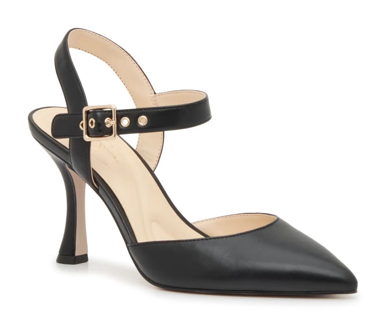 Jessica Simpson Polita Slingback Pump (Black Medium - 8)