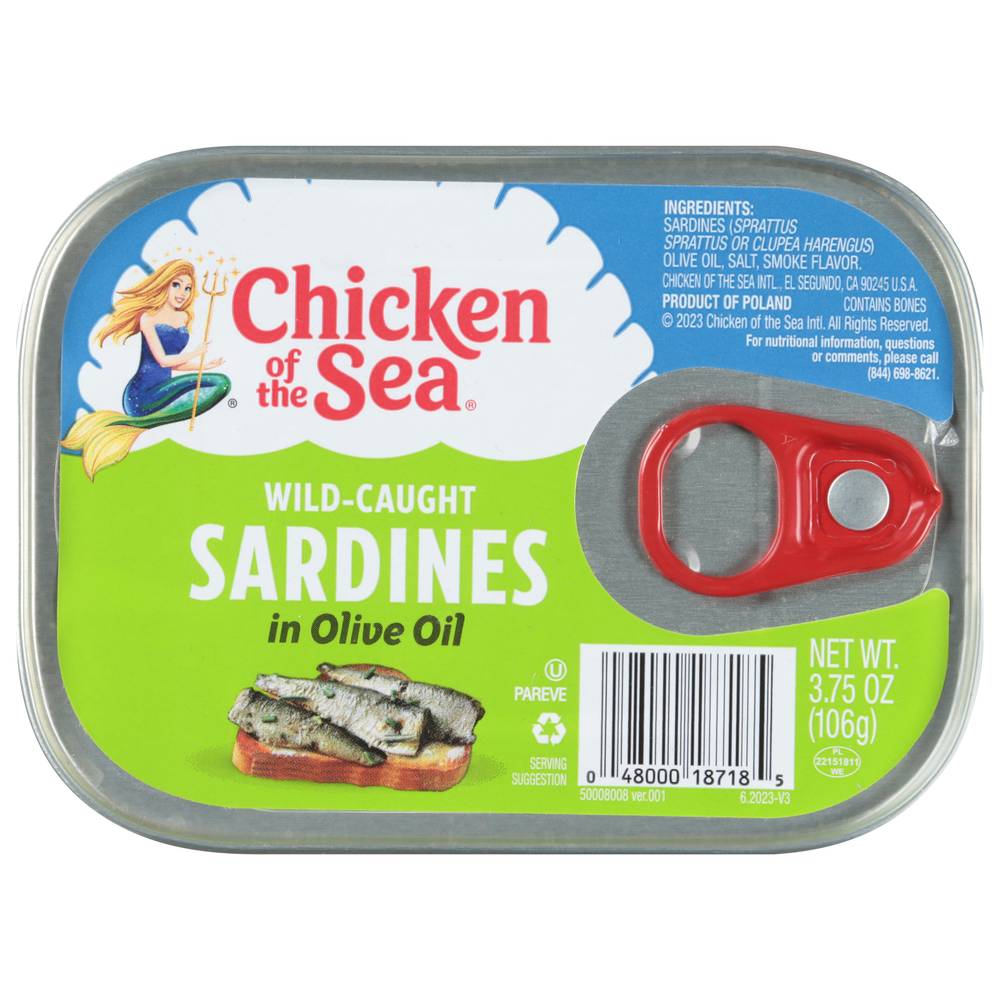 Chicken of the Sea Extra Virgin Olive Oil Sardines (3.75 oz)