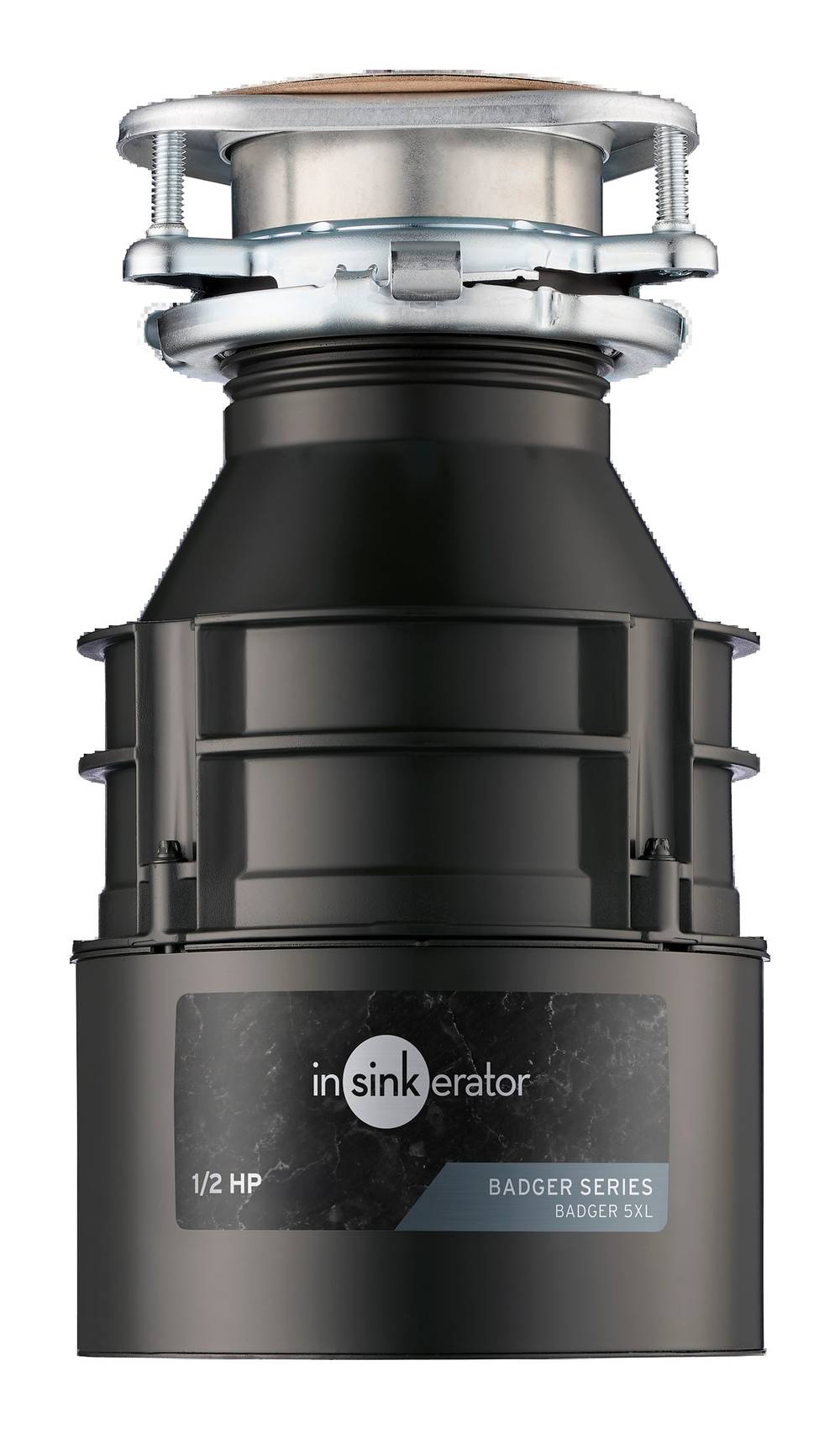 InSinkErator Badger Septic Safe Non-Corded Garbage Disposal, 5XL, Black