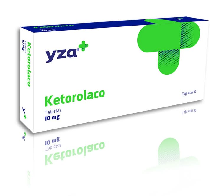 Yza · Ketorolaco 10mg en tableta (10 un)