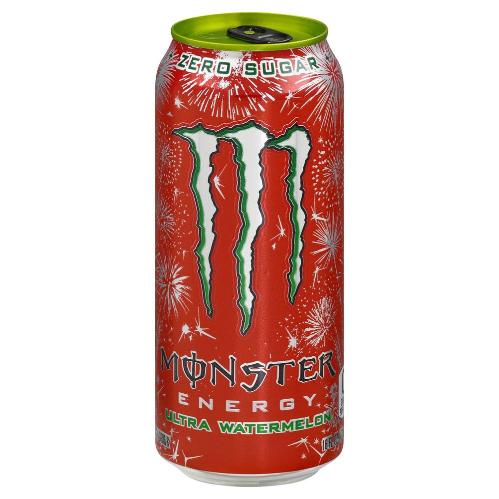 Monster Energy Zero Sugar Energy Drink (16 fl oz) (ultra watermelon)