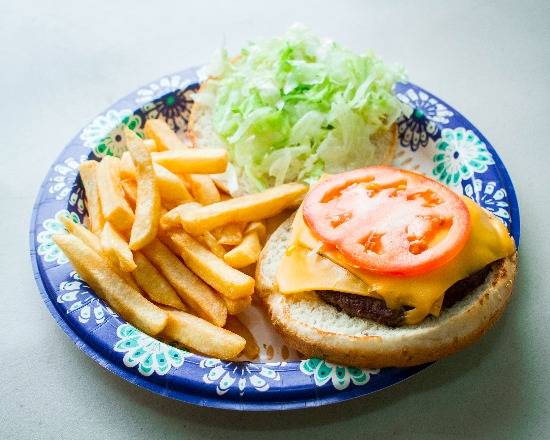 Cheeseburger with Fries