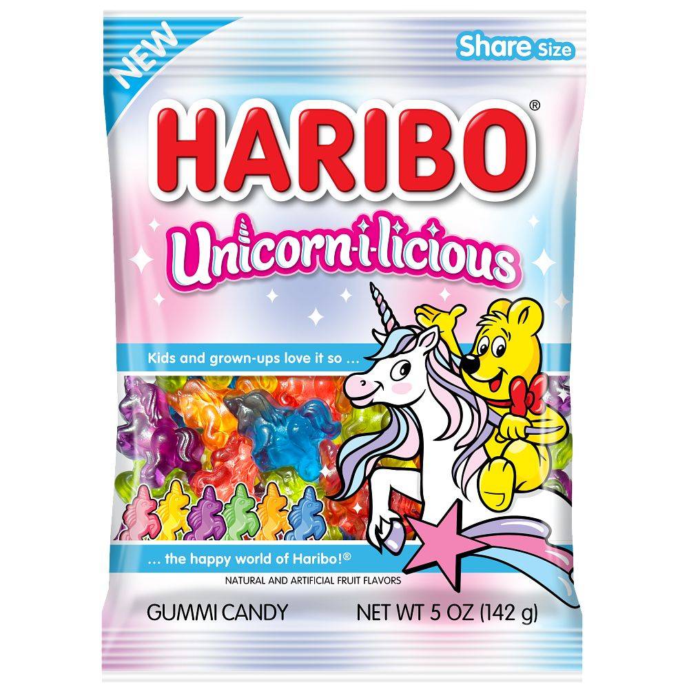 Haribo Unicorn-I-Licious Gummies Bag