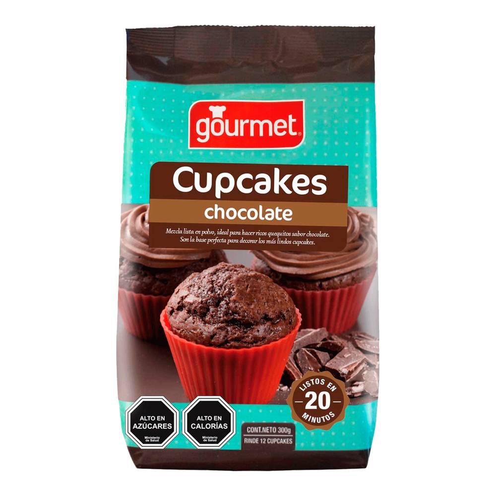 Gourmet premezcla para cupcakes chocolate