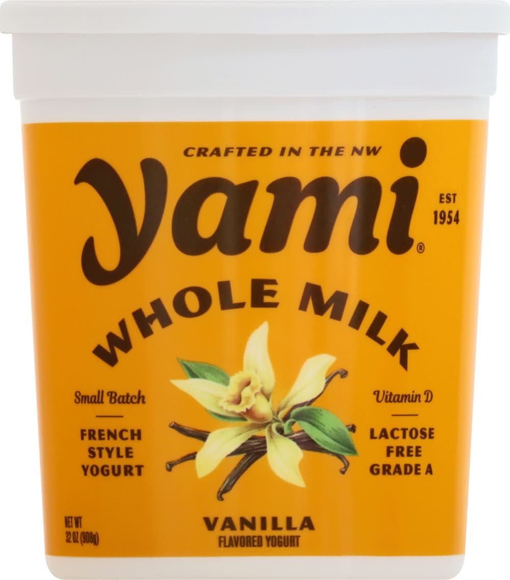 Yami Yogurt, Milk-Vanilla (32 oz)