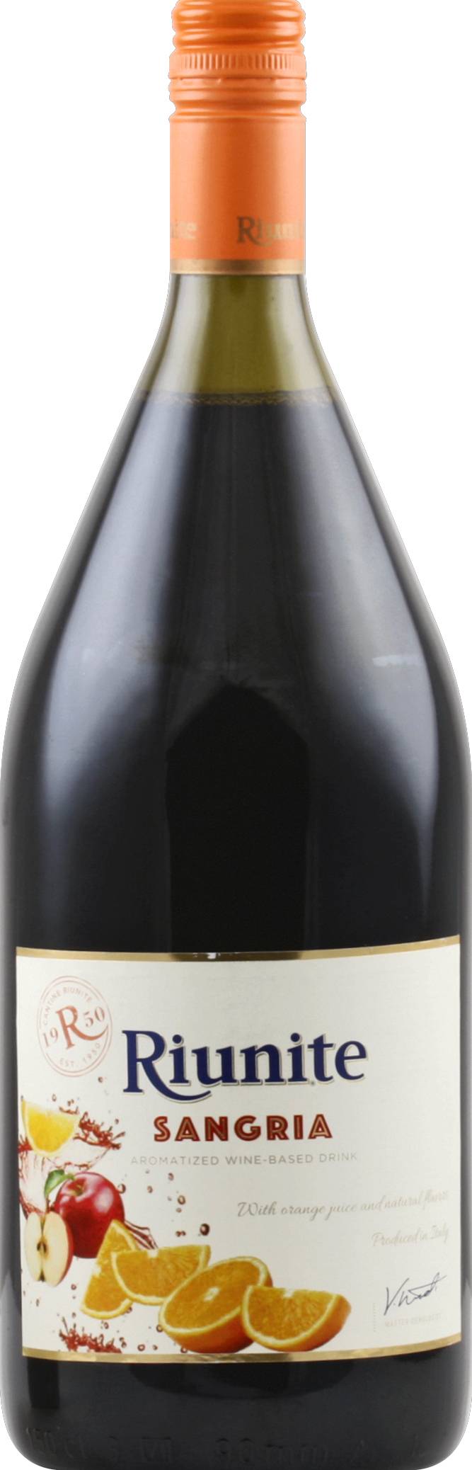 Riunite Sangria Aromatized Wine, Orange Juice (1.5 L)